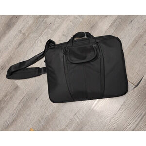 Brenthaven Black 15" Laptop Case Messenger Shoulder Nylon Bag